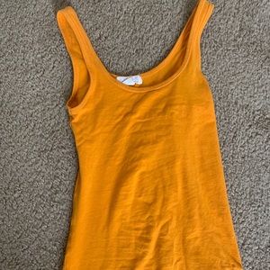 FOREVER 21 Yellow Tank Top